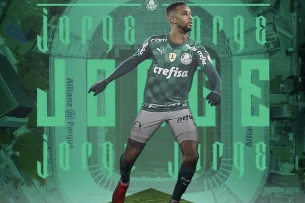Palmeiras anuncia a contratação de lateral-esquerdo Jorge