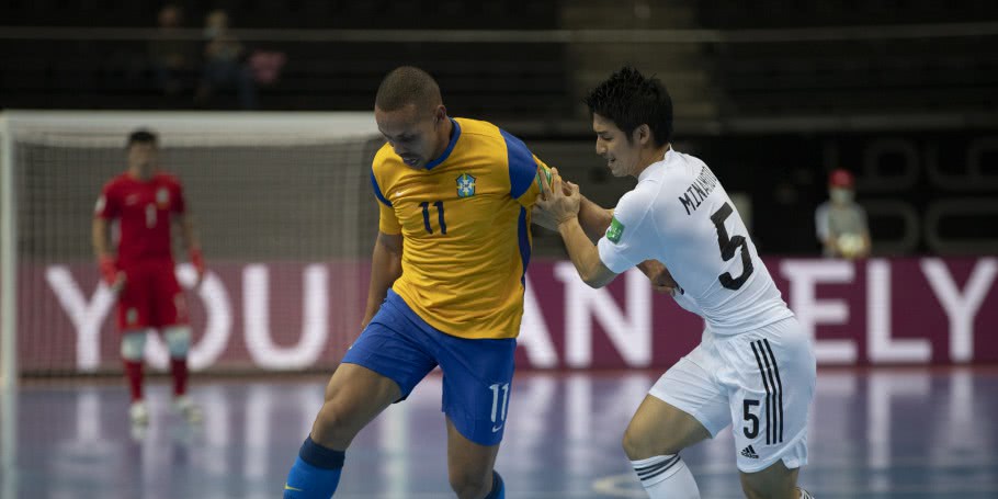 Brasil se classifica para as quartas de finais da Copa do Mundo de Futsal