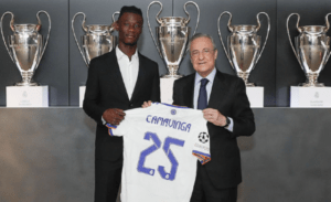 Real Madrid apresenta Eduardo Camavinga