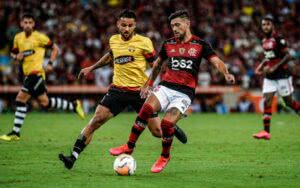 Flamengo X Barcelona-EQU fazem duelo equilibrado pelo jogo de ida