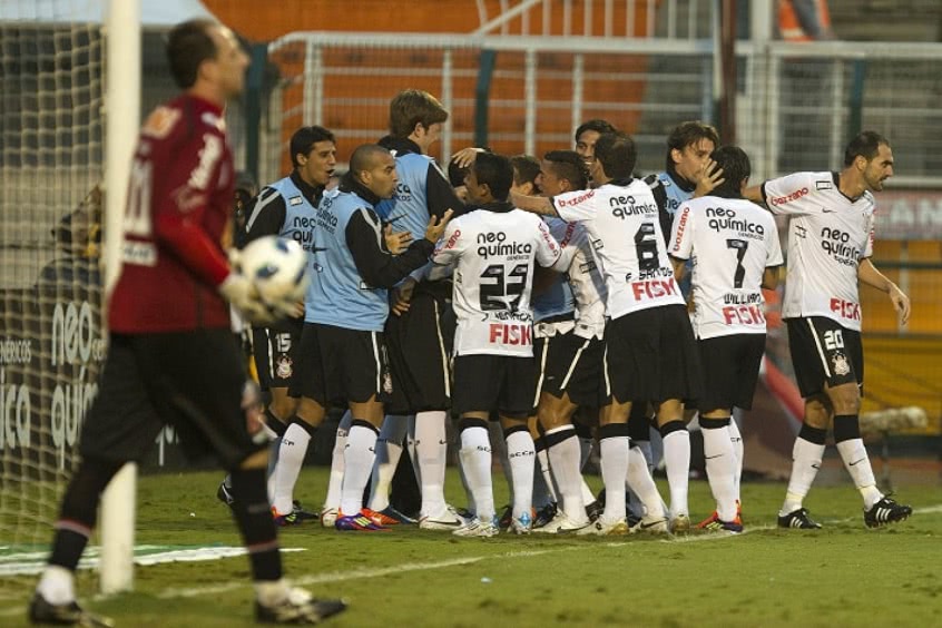 Goleada do Corinthians contra São Paulo