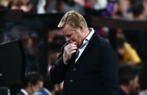 Ronald Koeman pode ir para o Reino Unido