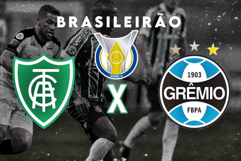Veja onde assistir América-MG e Grêmio ao vivo: as equipe se enfrentam , às 18h30 (de Brasília), deste sábado, no estádio Independência, em Belo Horizonte, MG