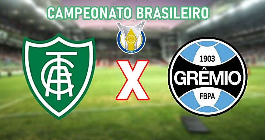 Onde assistir América-MG x Grêmio ao vivo pelo Brasileirão