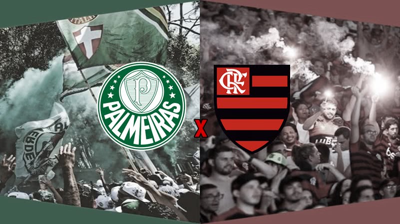 Palmeiras x Flamengo ao vivo jogo da final online no SBT - Divulgação