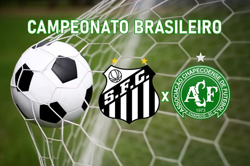 Santos e Chapecoense ao vivo: os times se enfrentam nesta noite de quarta-feira, pela 33ª rodada do Campeonato Brasileiro, a partida acontece na Vila Belmiro