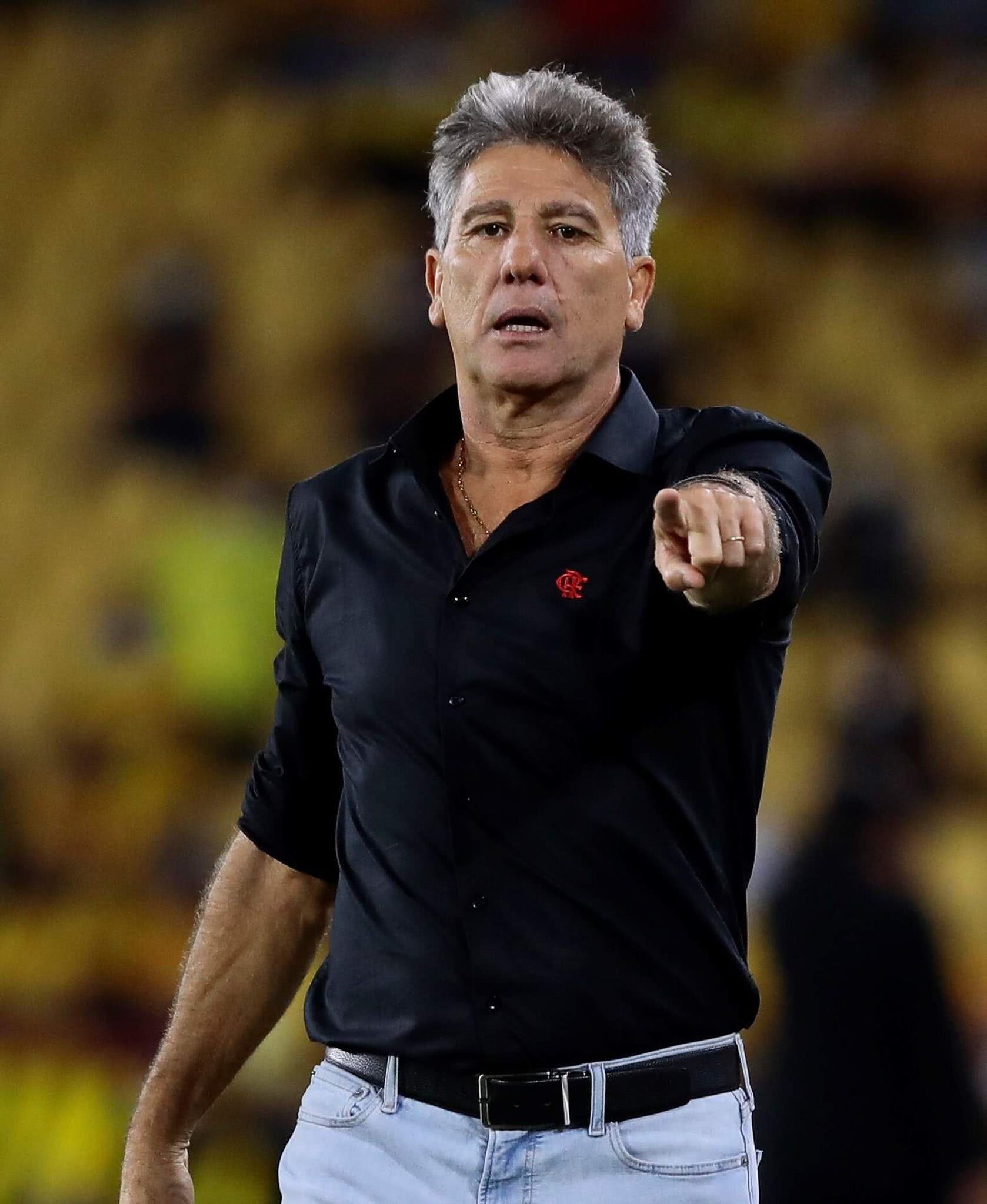 Renato Gaúcho Fora, treinador enfim é demitido do Flamengo