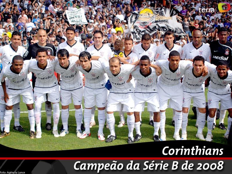 Corinthians campeão da Série B do Brasileirão em 2008 - Imagem - Corinthians