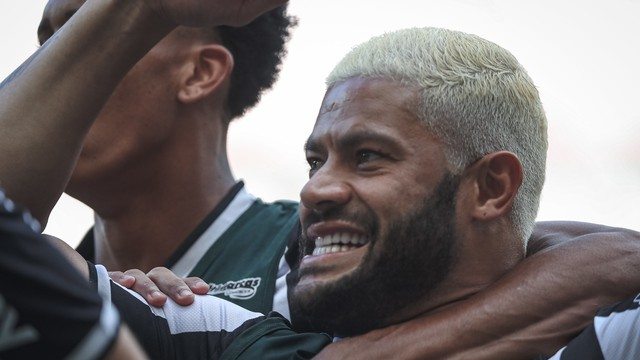 Hulk comemora gol contra o Bragantino no Mineirão - Imagem Pedro Souza/Atlético-MG