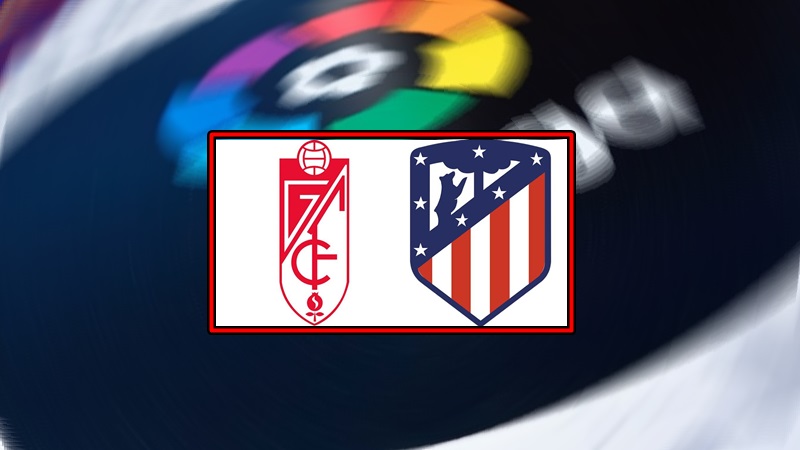 LaLiga Granada x Atlético de Madrid ao vivo pelo Campeonato Espanhol- Montagem