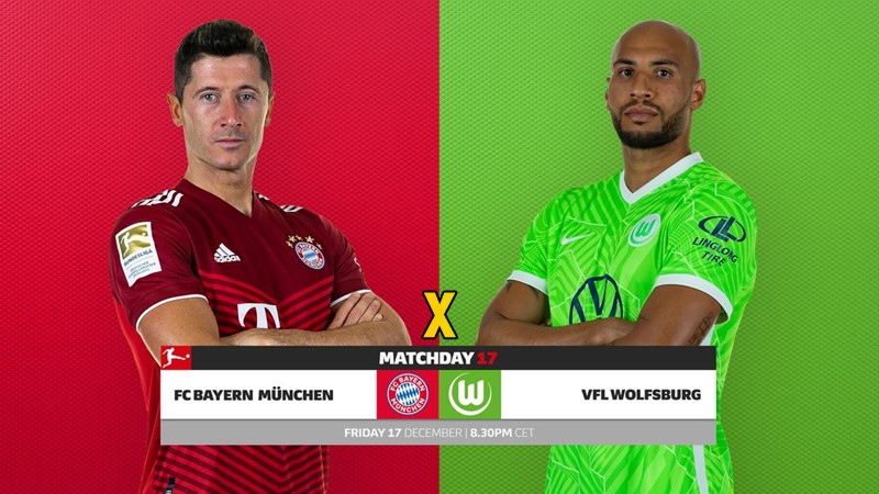 Onde assistir Bayern de Munique x Wolfsburg ao vivo pela Bundesliga - Imagem Bundesliga.com