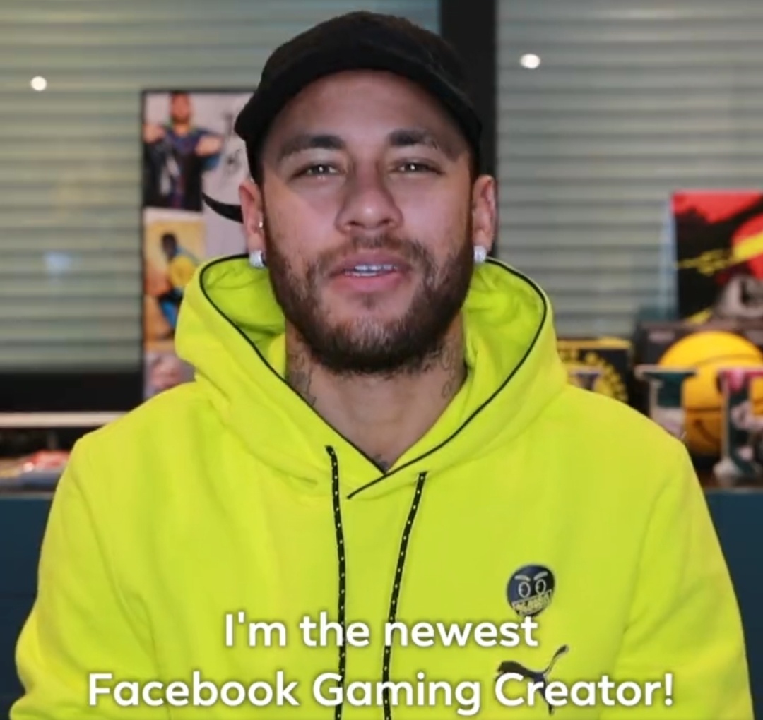 Neymar fecha parceria com Facebook