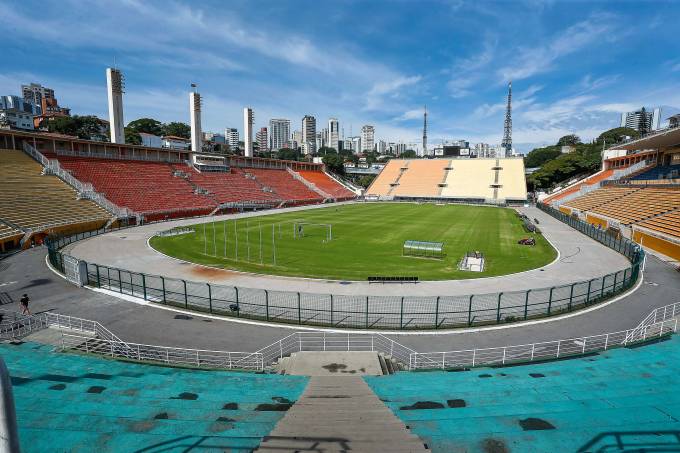 Estádio do Pacaembu em São Paulo