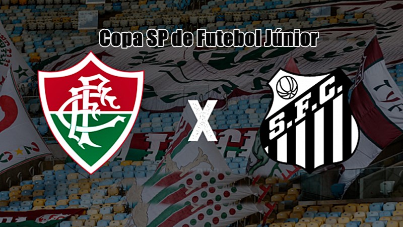 Fluminense x Santos ao vivo Copa SP de Futebol Júnior