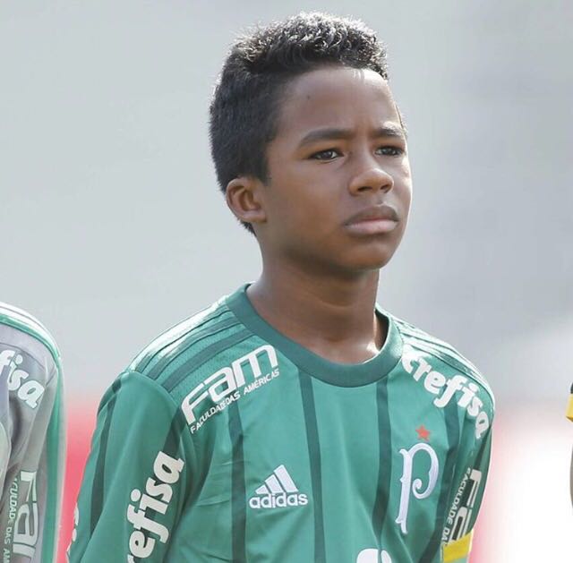 Endrick pelo sub-13 do Palmeiras