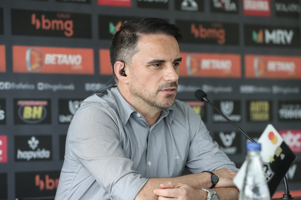 Rodrigo Caetano em entrevista com Atlético Mineiro e fala sobre Supercopa do Brasil