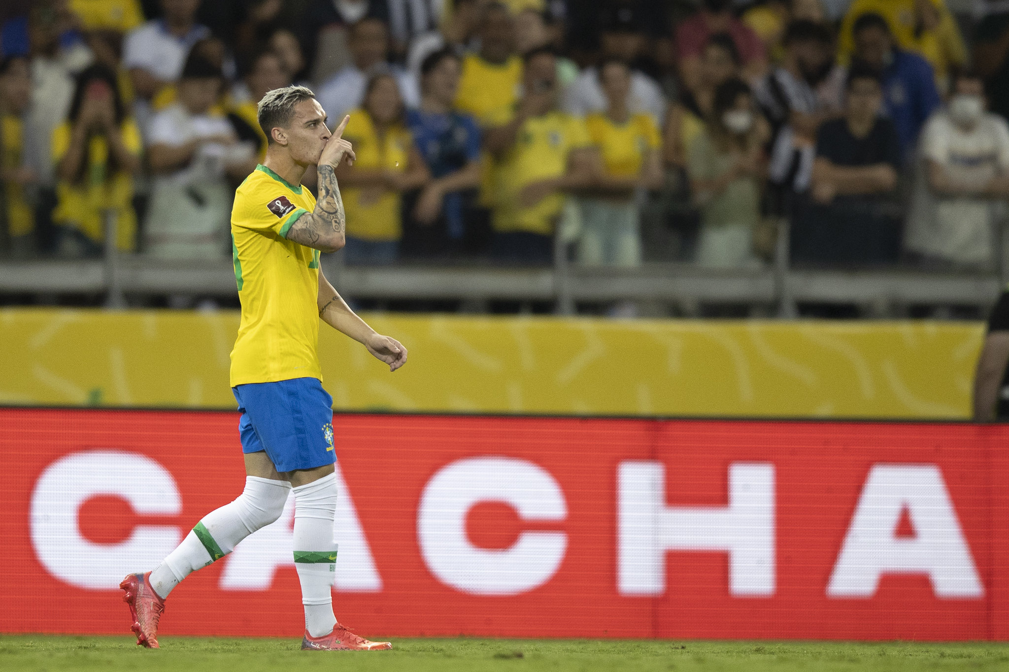 Entenda a homenagem de Antony após marcar gol pela Seleção Brasileira