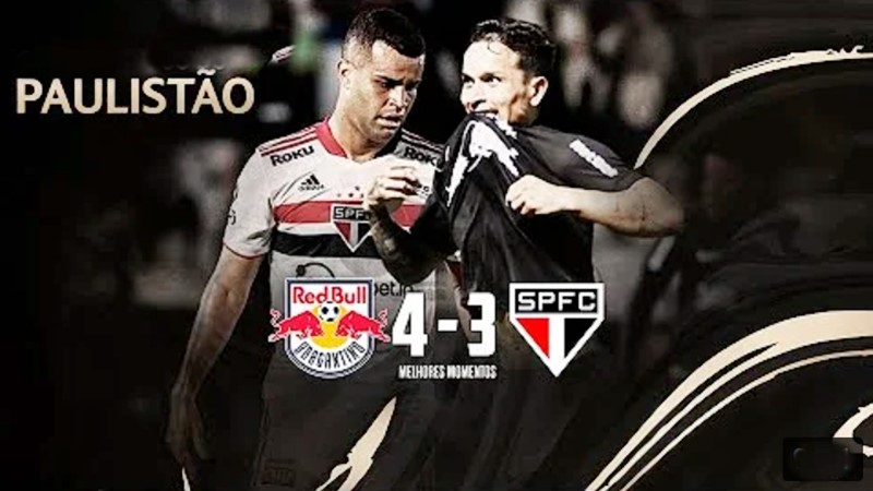 Gols de Bragantino x São Paulo: Massa Bruta vence o Tricolor em jogo de 7 gols e viradas