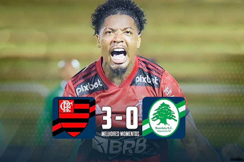 Confira os gols de Flamengo x Boavista nesta quarta-feira Flamengo vence por 3 x 0