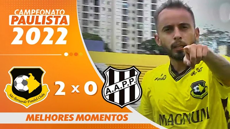 Gols de São Bernardo x Ponte Preta: Tigre do ABC vence a Macaca por 2 x 0