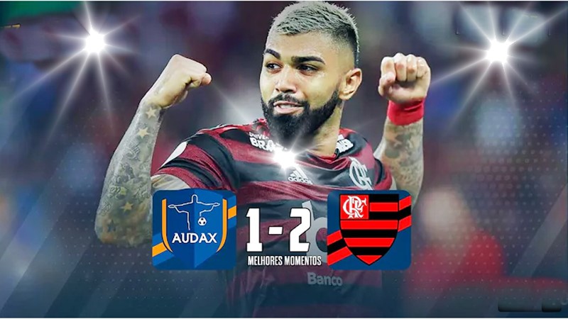 Flamengo vence o Audax por 2 x 1 em Volta Redonda pelo Campeonato Carioca, veja os gols