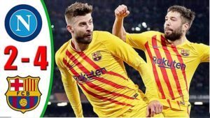 Gols da Liga Europa: Barcelona derrota Napoli por 4 x 2 e passa às oitavas