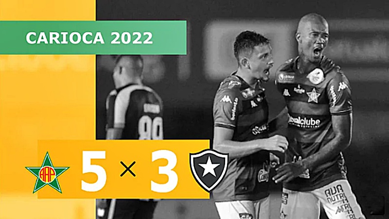 Gols da rodada: Botafogo leva goleada de 5 x 3 da Portuguesa e sai de campo vaiado