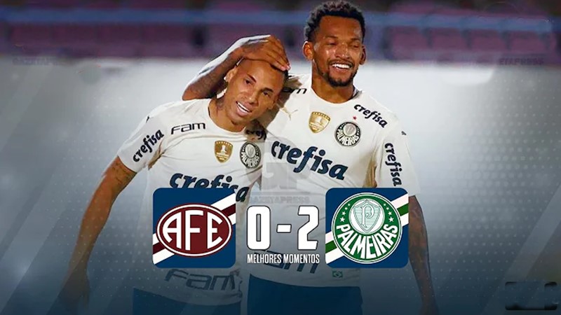 Gols de Palmeiras e Ferroviária: Verdão vence a partida por 2 x 0 pelo Campeonato Paulista