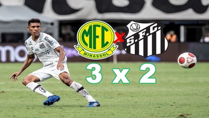 Gols de Mirassol 3 x 2 Santos e melhores momentos: Campeonato Paulista nesta quinta-feira (17)