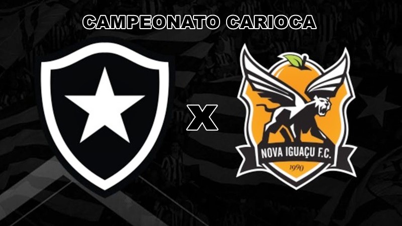 Onde assistir Botafogo x Nova Iguaçu ao vivo online e na TV