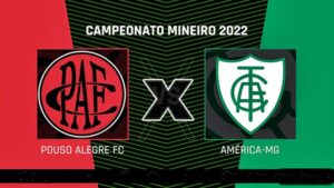 Pouso Alegre 0 x 1 América-MG: gol do jogo do Campeonato Mineiro