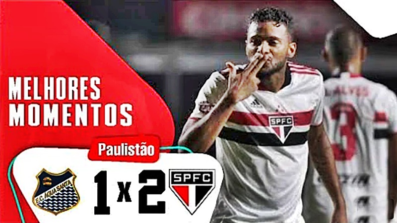 Melhores momentos e gols de Água Santa x São Paulo pelo Paulistão nesta segunda-feira