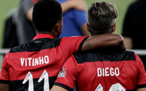 Supercopa do Brasil: Diego Ribas revela o motivo de Vitinho bater o ultimo pênalti do Flamengo em final