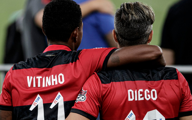 Supercopa do Brasil: Diego Ribas revela o motivo de Vitinho bater o ultimo pênalti do Flamengo em final