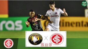 Gols de Inter x Globo FC: Colorado ‘some’ no jogo, perde por 2 x 0 e está fora da Copa do Brasil