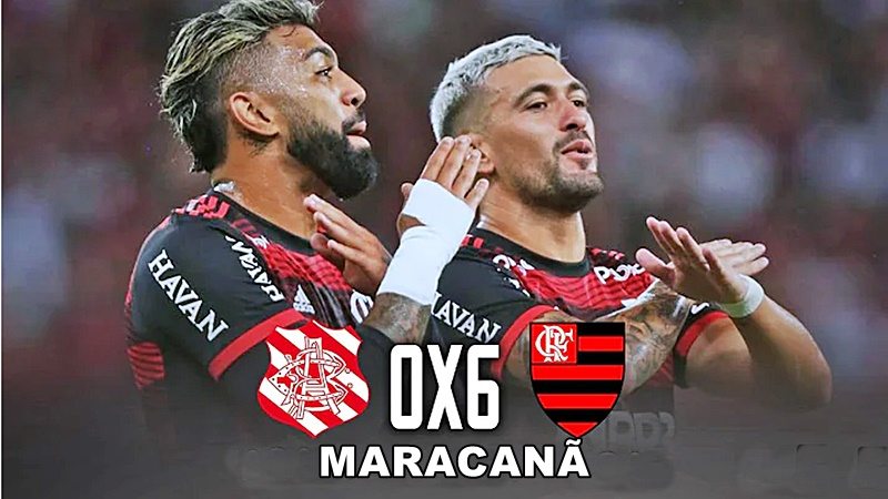 Gols de Bangu e Flamengo pelo Campeonato Carioca: goleada de 6 x 0 no Maracanã neste sábado