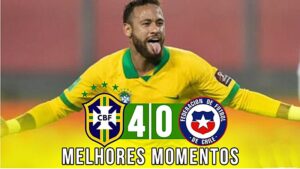 Gols de Brasil x Chile: Vini Jr. ‘desencanta’ e seleção goleia Chile por 4 x 0 no Maracanã