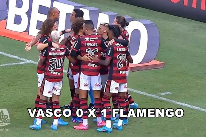 Melhores momentos e gol de Vasco 0 e 1 Flamengo pelo Campeonato Carioca
