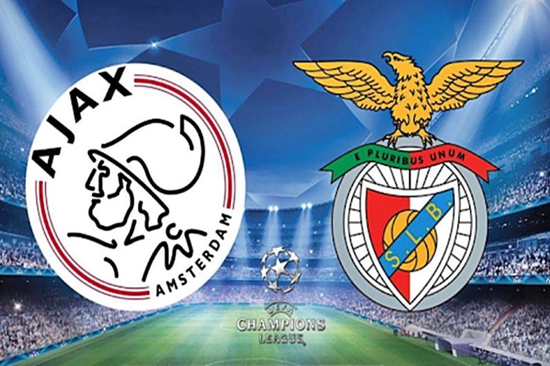Onde assistir ao vivo Ajax vs Benfica ao vivo pela Champions League