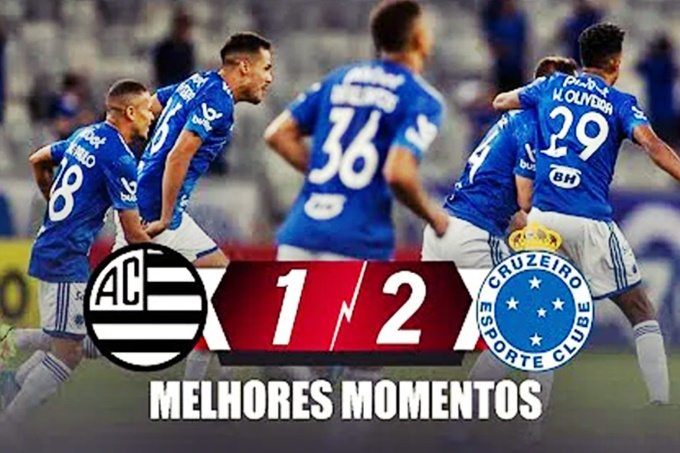 Veja os gols de Athletic Club 1 e 2 Cruzeiro neste sábado