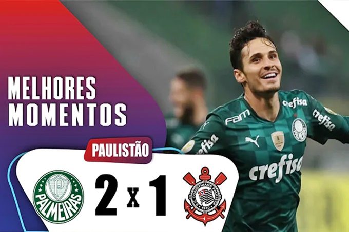 Veja os melhores momento e o gols de Palmeiras 2 x 1 Corinthians