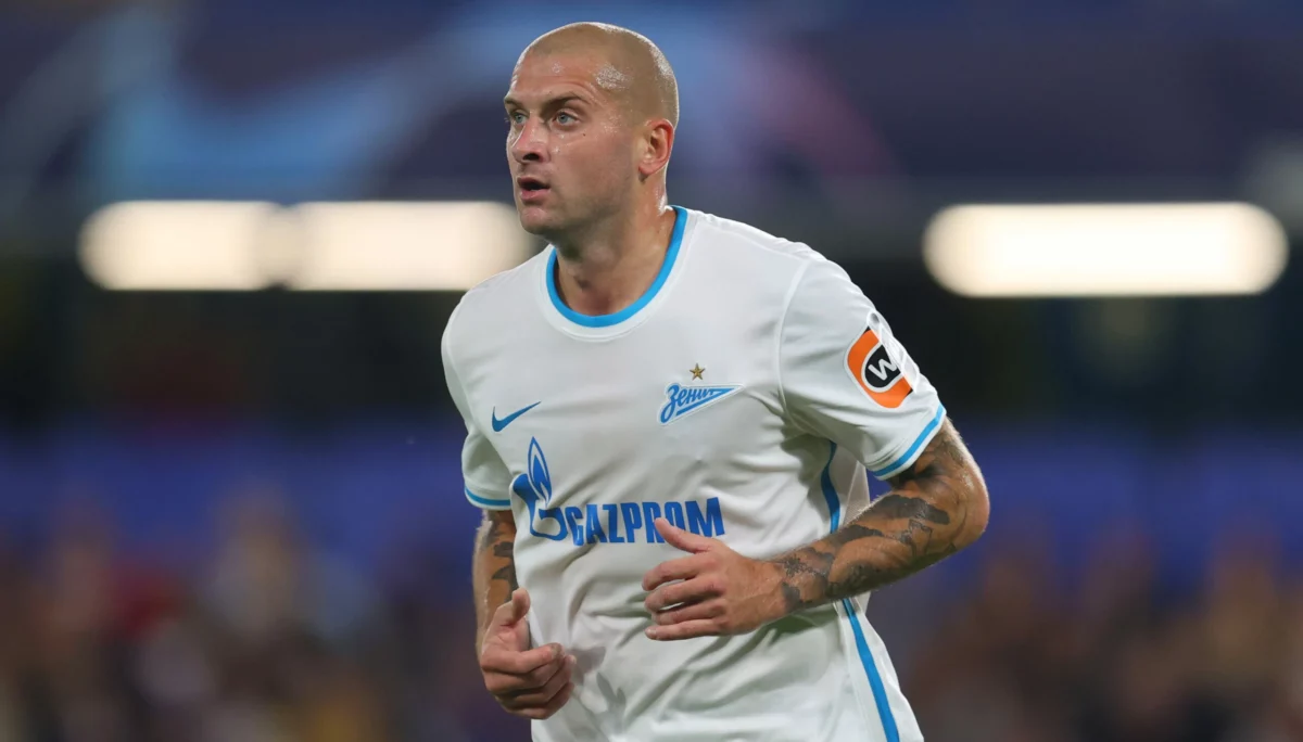 Jogador Ucraniano encerra contrato com clube Russo