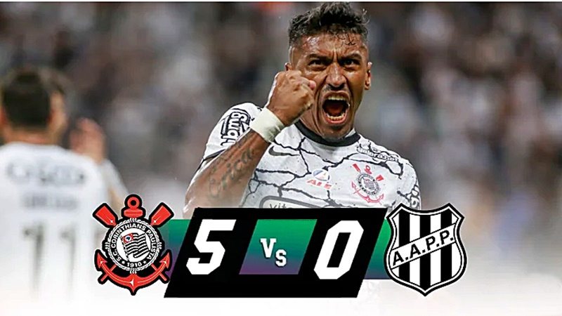 Gols de Corinthians x Ponte Preta pelo Paulistão: Timão goleia a Macaca por 5 x 0 em Itaquera