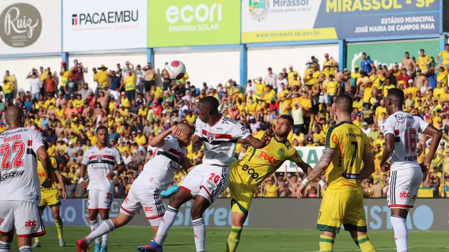 São Paulo e Mirassol pelo Campeonato Paulista