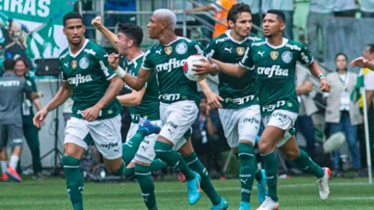 Palmeiras venceu o São Paulo por 4 a 0 neste domingo (03). (Foto: Reprodução)