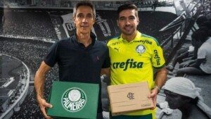 A mensagem de Paulo Sousa para Abel Ferreira após empate entre Flamengo e Palmeiras