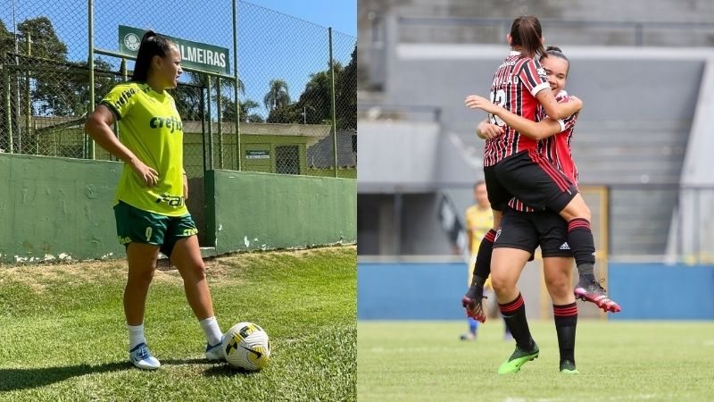 Brasileirão Feminino tem goleadas de Palmeiras e São Paulo, veja os gols