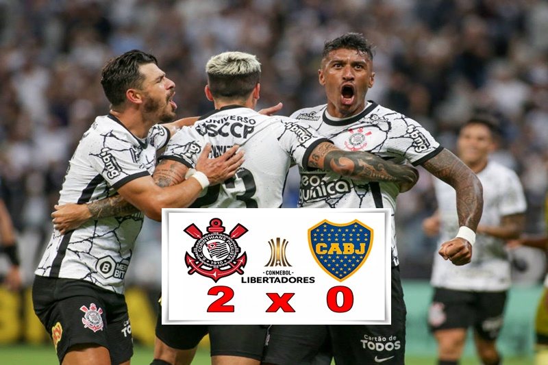 Corinthians x Boca Juniors ao vivo gols pela Libertadores
