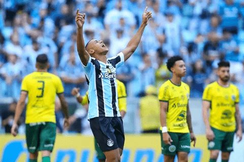 Grêmio vence o Ypiranga na Arena por 2 a 1 e conquista o pentacampeonato gaúcho. (Foto: Reprodução)