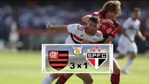 Gols de Flamengo x São Paulo Brasileirão: Rubro-Negro vence Tricolor por 3 a 1 no Maracanã